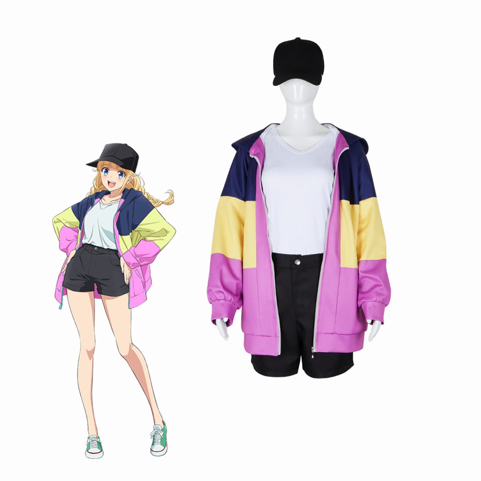 Amazon.co.jp: [XSLSLCOS] パリピ孔明 パリピこうめい コスプレ